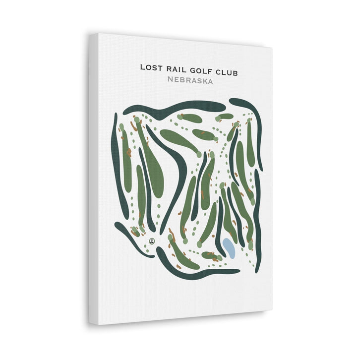 Lost Rail Golf Club, Nebraska - Printed Golf Courses - Golf Course Prints