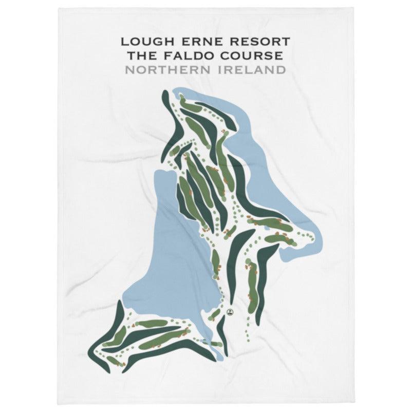 Lough Erne Resort The Faldo Course, Northern Ireland - Printed Golf Courses - Golf Course Prints