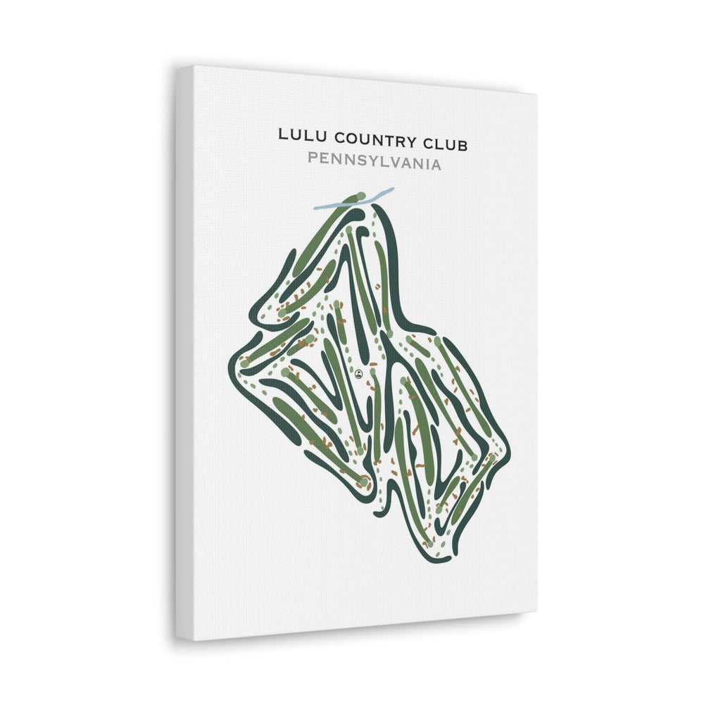 LuLu Country Club, Pennsylvania - Printed Golf Courses - Golf Course Prints