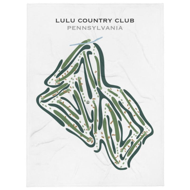 LuLu Country Club, Pennsylvania - Printed Golf Courses - Golf Course Prints