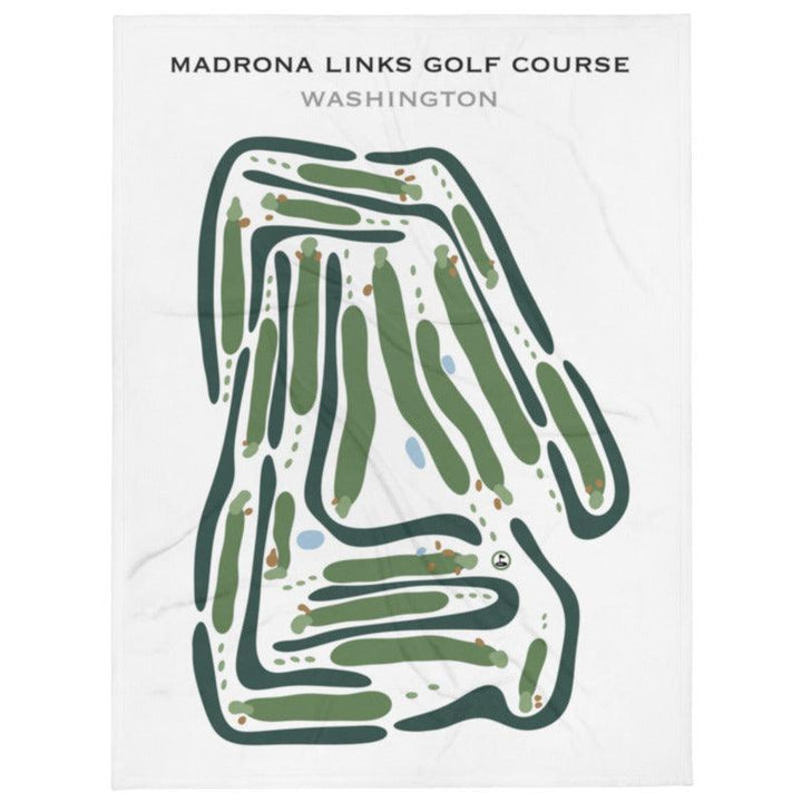 Madrona Links Golf Course‎, Washington - Printed Golf Courses - Golf Course Prints