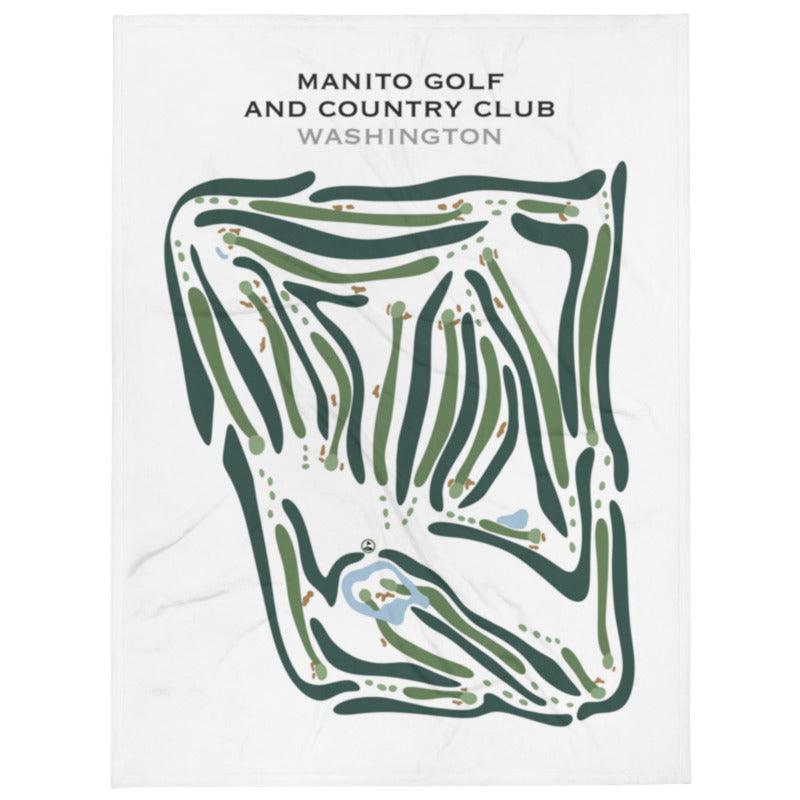 Manito Golf & Country Club, Washington - Printed Golf Courses - Golf Course Prints