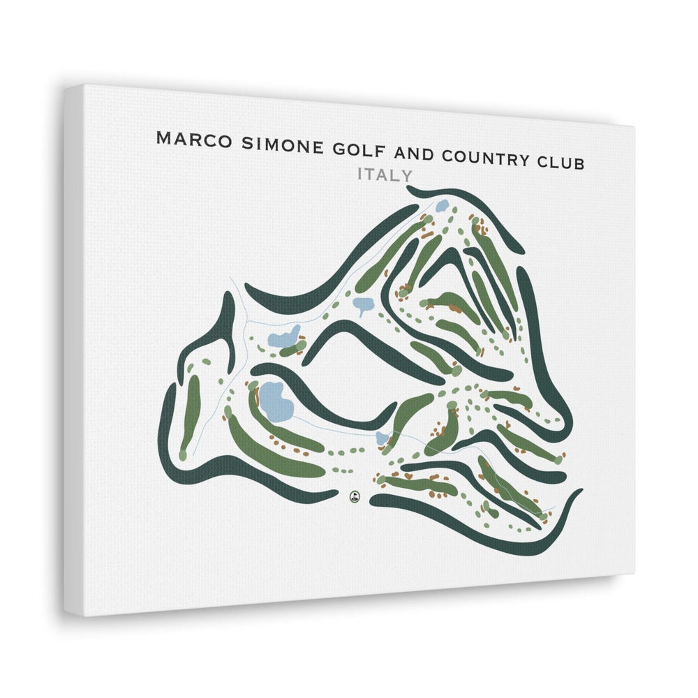 Marco Simone Golf & Country Club, Italy - Printed Golf Courses - Golf Course Prints
