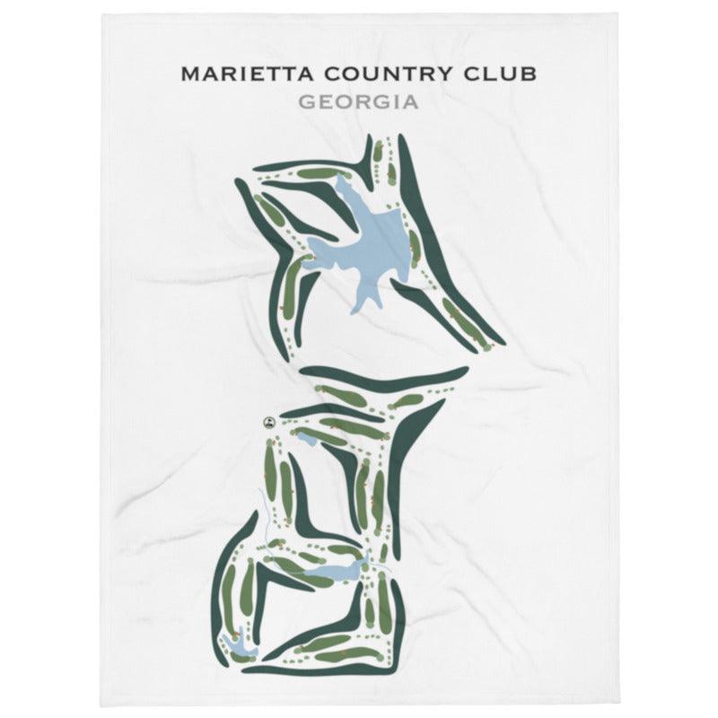 Marietta Country Club, Georgia - Printed Golf Courses - Golf Course Prints
