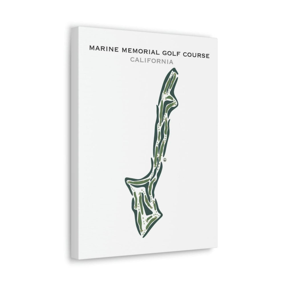 Marine Memorial Golf Course, California - Printed Golf Courses - Golf Course Prints