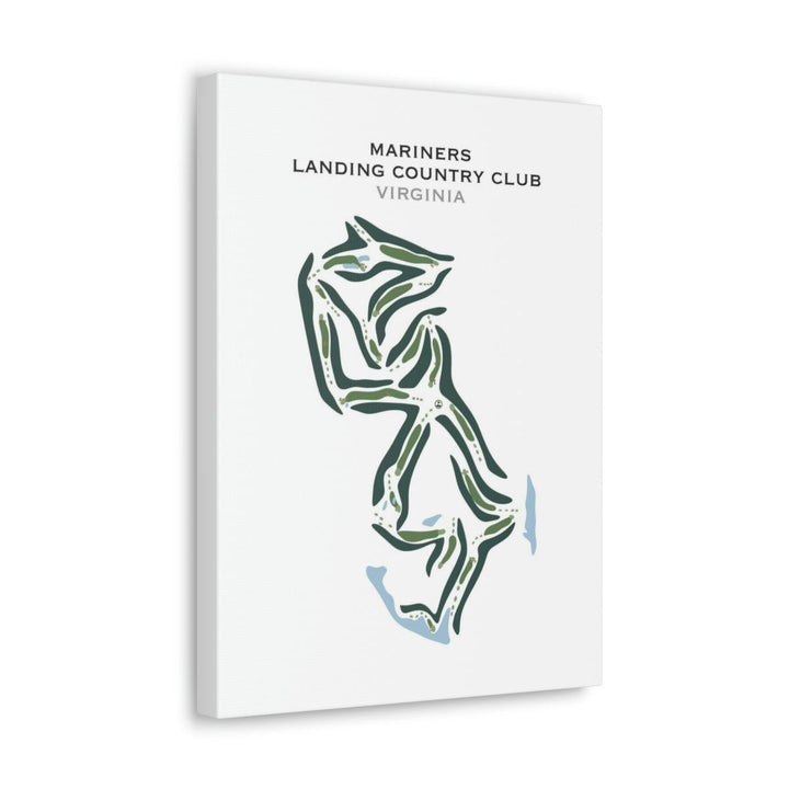 Mariners Landing Country Club, Virginia - Printed Golf Courses - Golf Course Prints