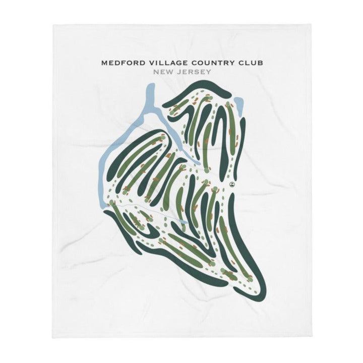 Medford Village Country Club, New Jersey - Printed Golf Courses - Golf Course Prints