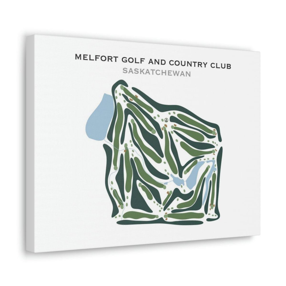 Melfort Golf and Country Club, Saskatchewan - Printed Golf Courses - Golf Course Prints