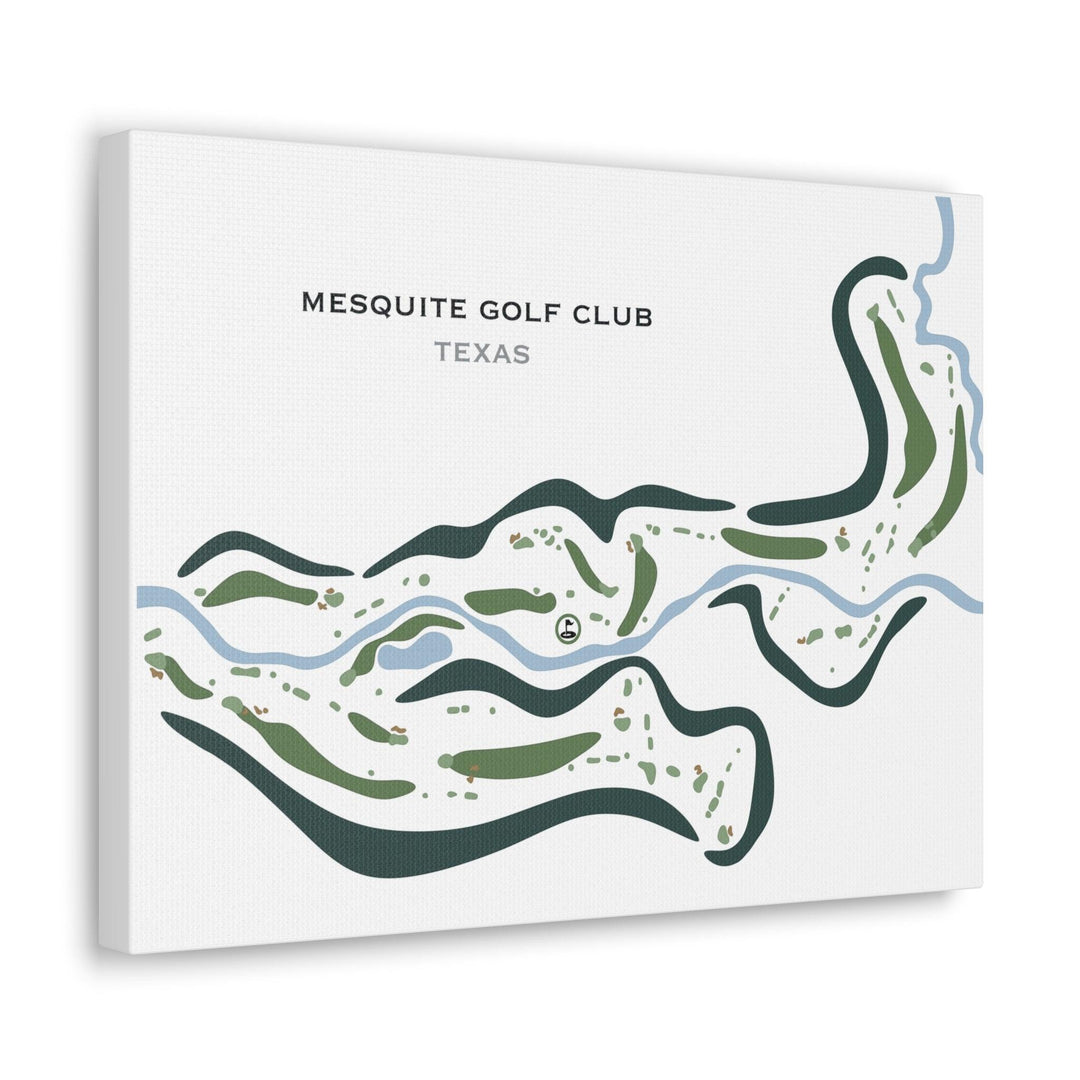 Mesquite Golf Club, Texas - Printed Golf Courses - Golf Course Prints