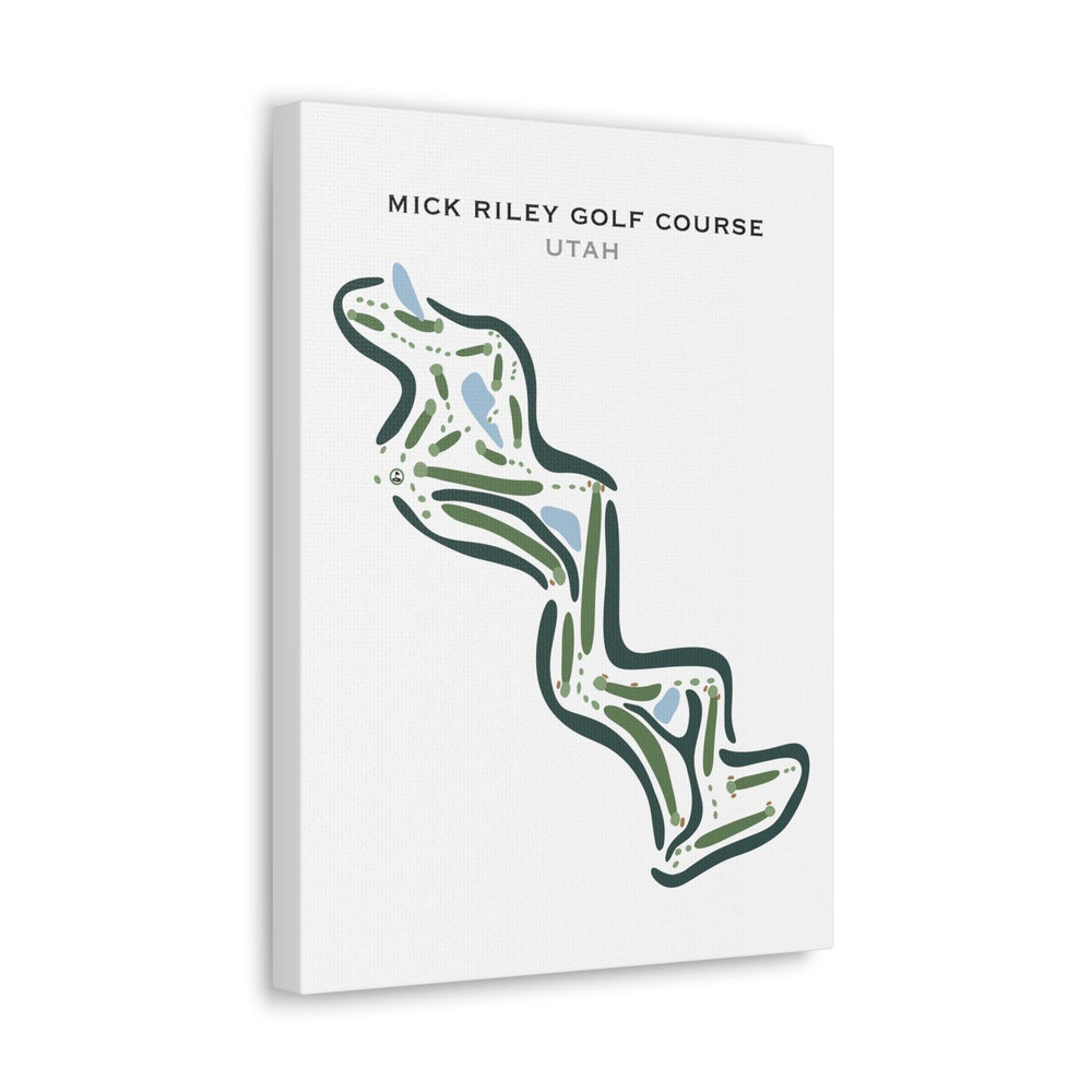 Mick Riley Golf Course, Utah - Printed Golf Courses - Golf Course Prints