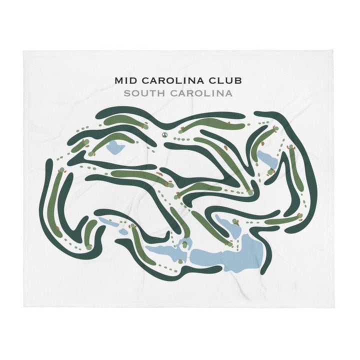 Mid Carolina Club, South Carolina - Printed Golf Courses - Golf Course Prints