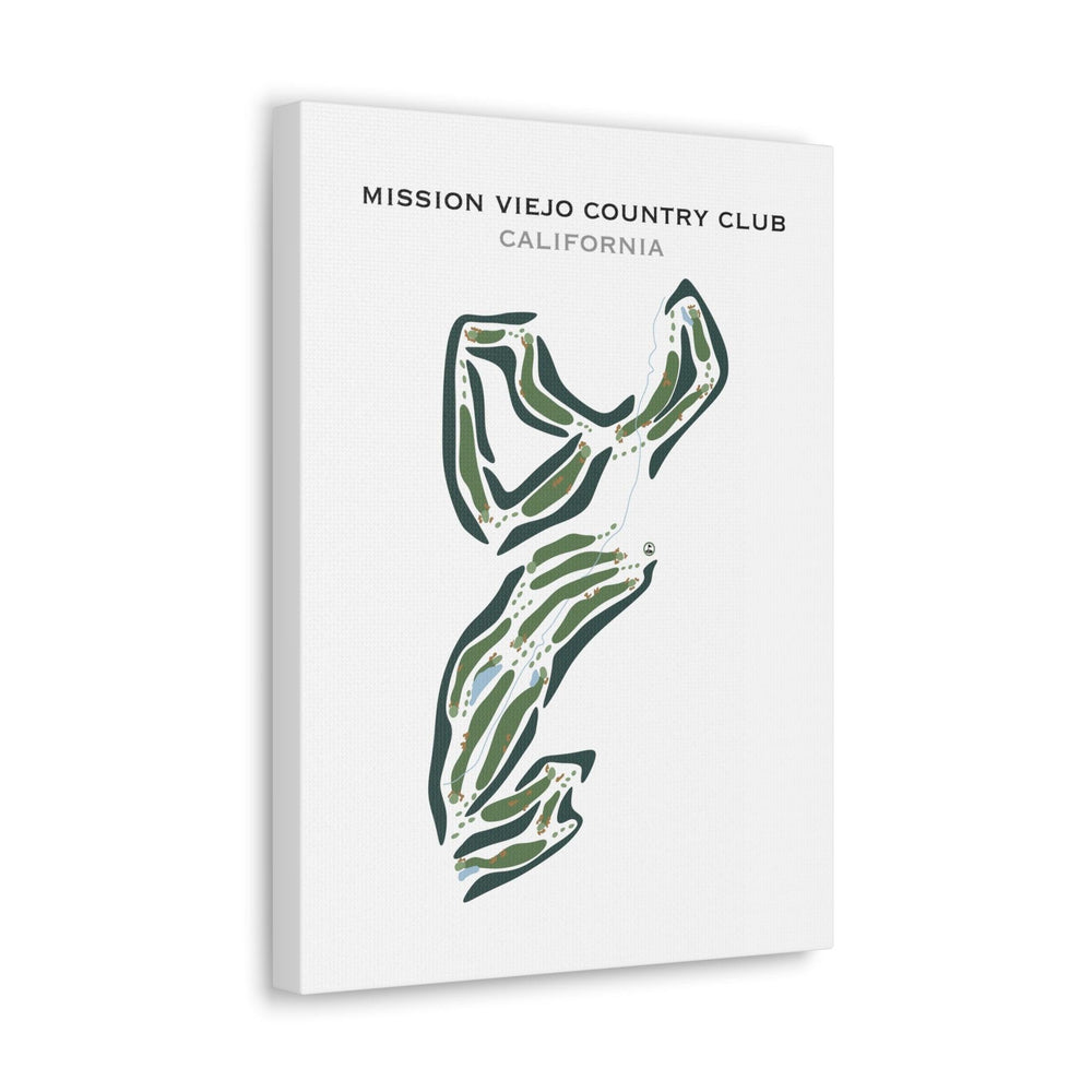 Mission Viejo Country Club, California - Printed Golf Courses - Golf Course Prints
