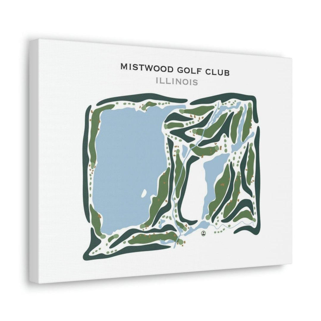 Mistwood Golf Club, Illinois - Printed Golf Courses - Golf Course Prints