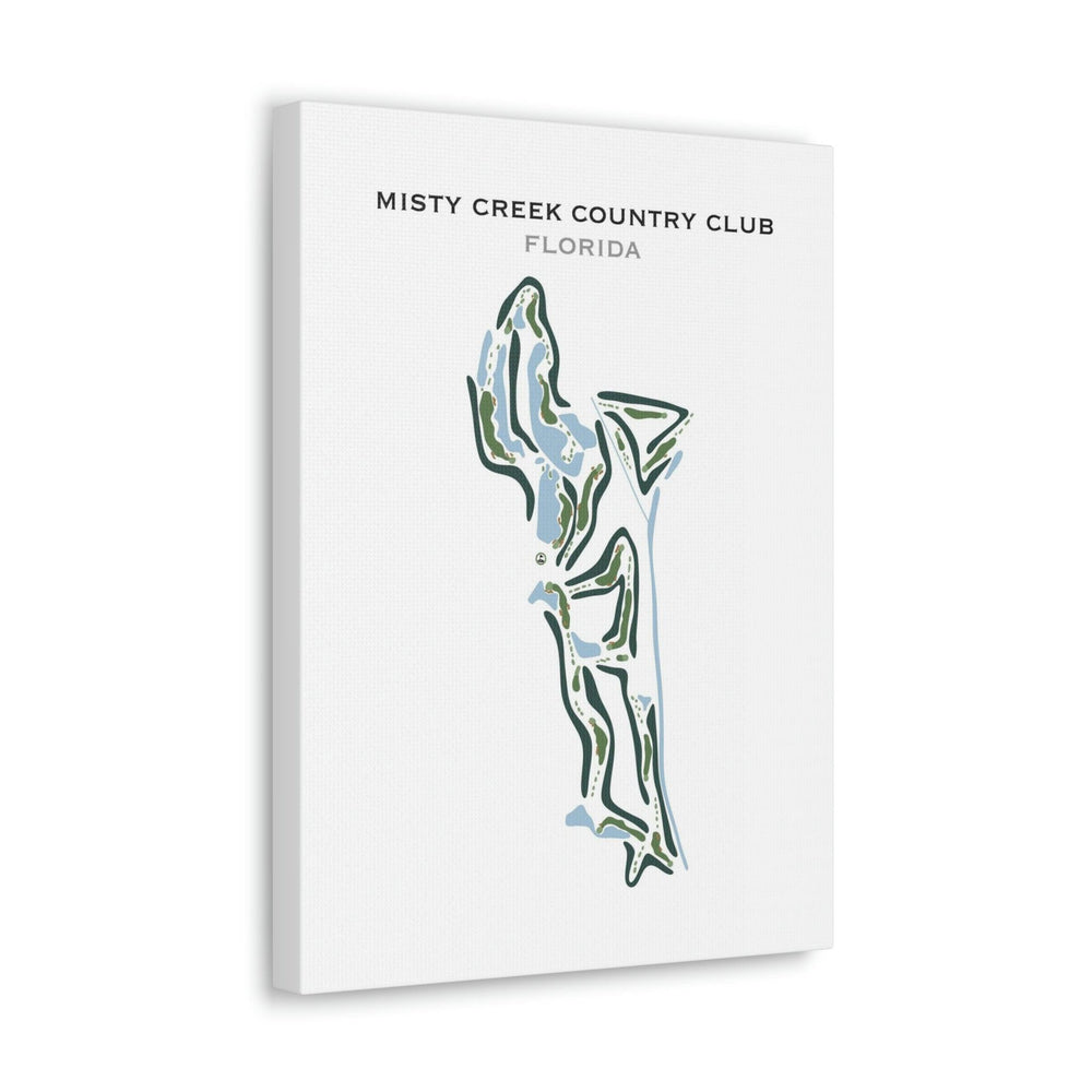 Misty Creek Country Club, Florida - Printed Golf Courses - Golf Course Prints