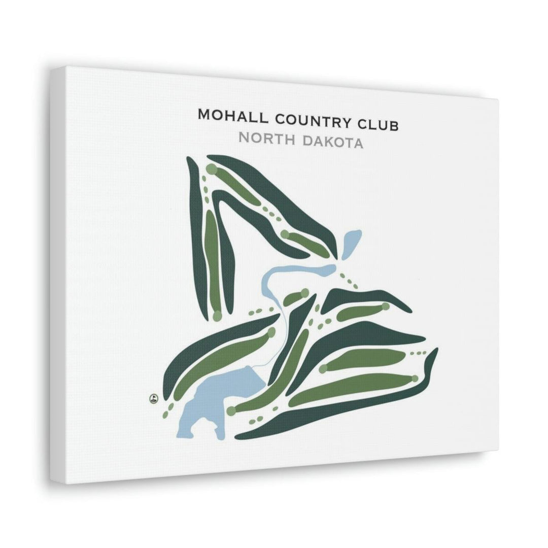 Mohall Country Club, North Dakota - Printed Golf Courses - Golf Course Prints