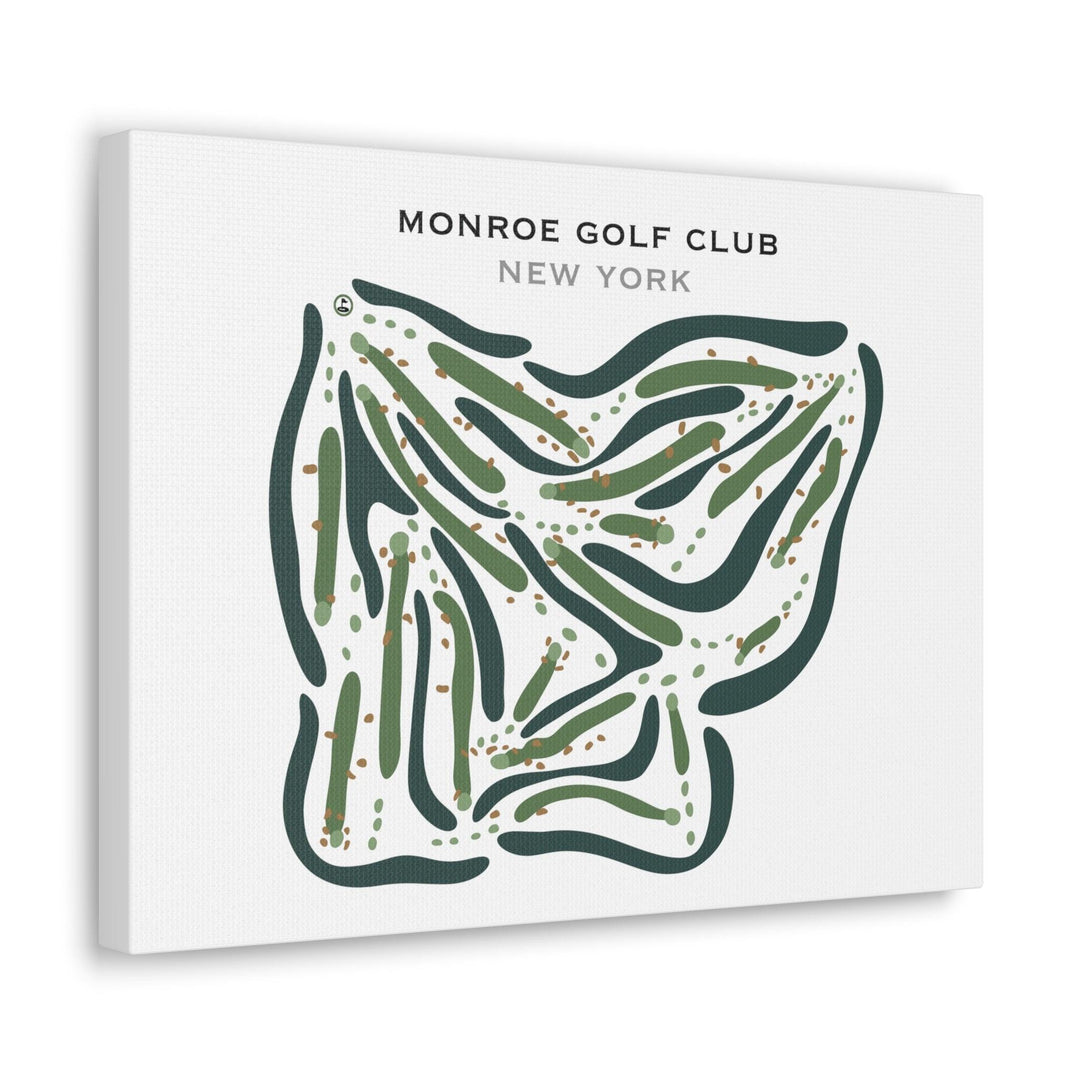 Monroe Golf Club, New York - Printed Golf Courses - Golf Course Prints