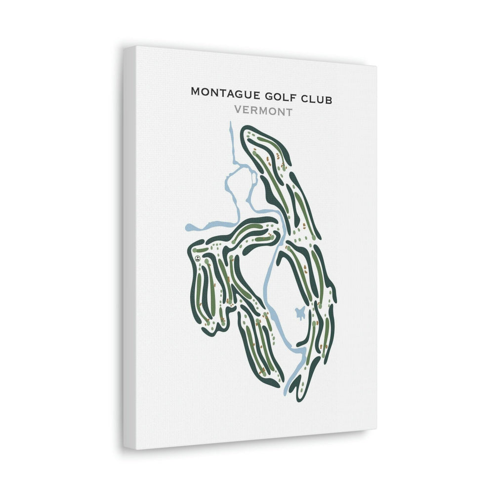 Montague Golf Club, Vermont - Printed Golf Courses - Golf Course Prints