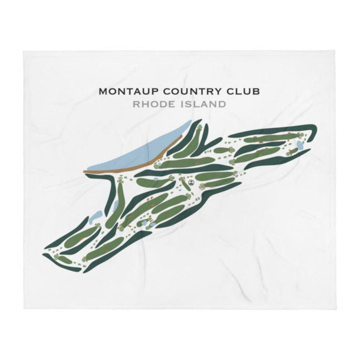 Montaup Country Club, Rhode Island - Printed Golf Courses - Golf Course Prints