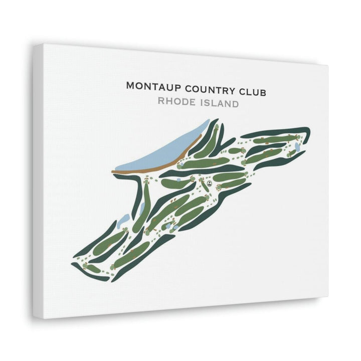 Montaup Country Club, Rhode Island - Printed Golf Courses - Golf Course Prints