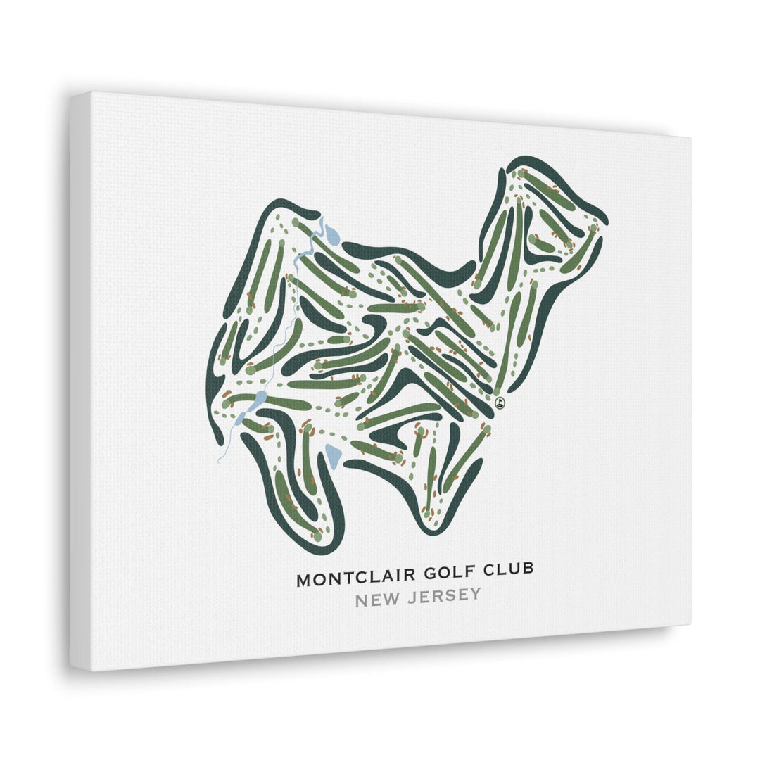 Montclair Golf Club, New Jersey - Printed Golf Courses - Golf Course Prints