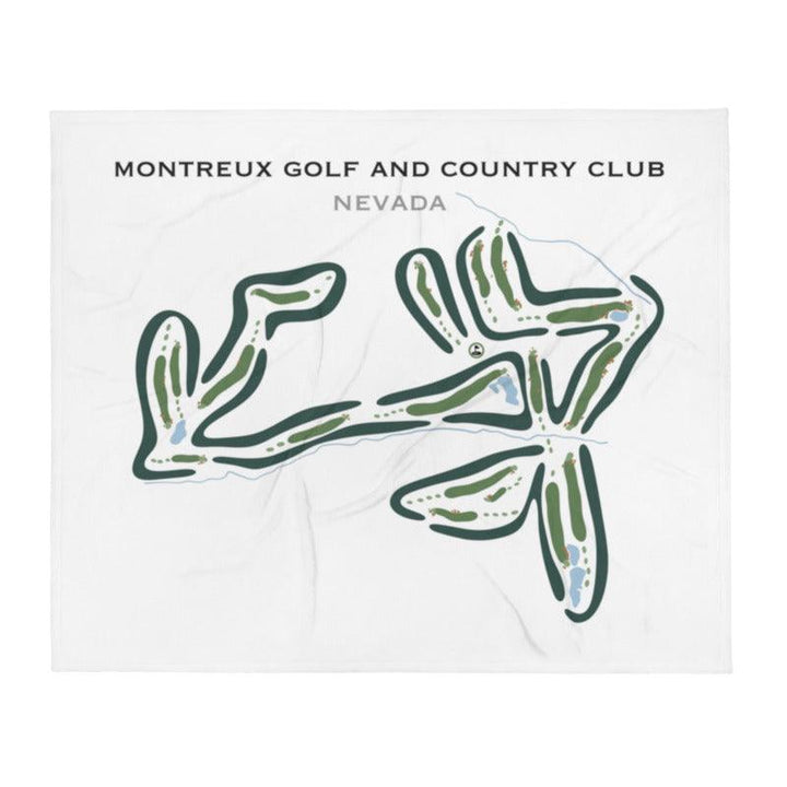 Montreux Golf & Country Club, Nevada - Printed Golf Courses - Golf Course Prints