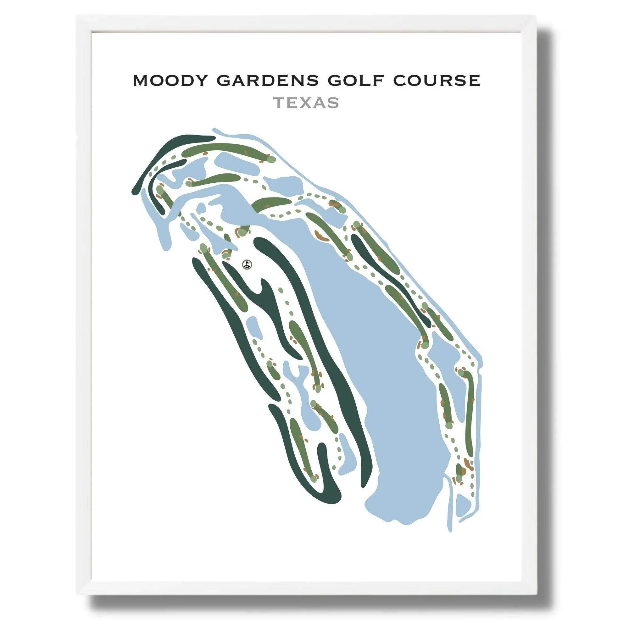 Get Printed Moody Gardens Golf Course, Texas Golf Course Prints
