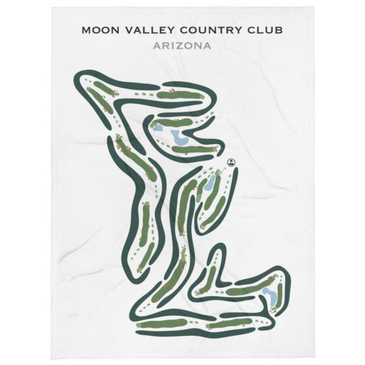 Moon Valley Country Club, Arizona - Printed Golf Courses - Golf Course Prints
