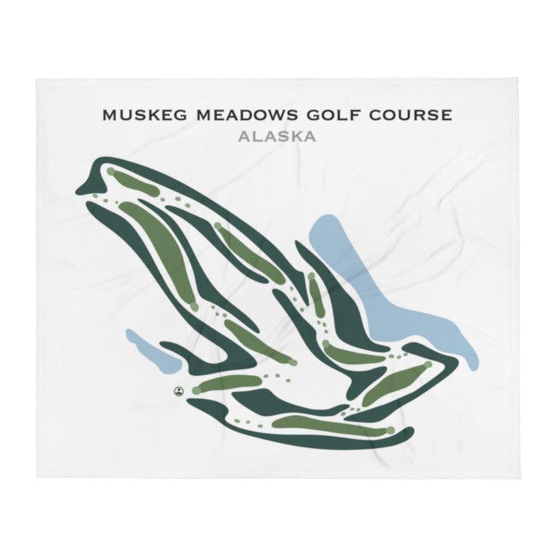 Muskeg Meadows Golf Course, Alaska - Printed Golf Courses - Golf Course Prints