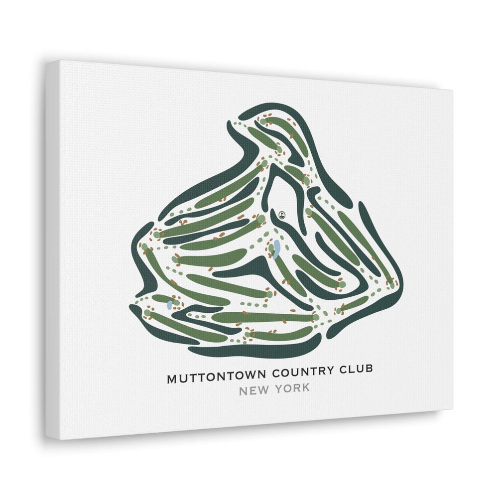 Muttontown Country Club, New York - Printed Golf Courses - Golf Course Prints