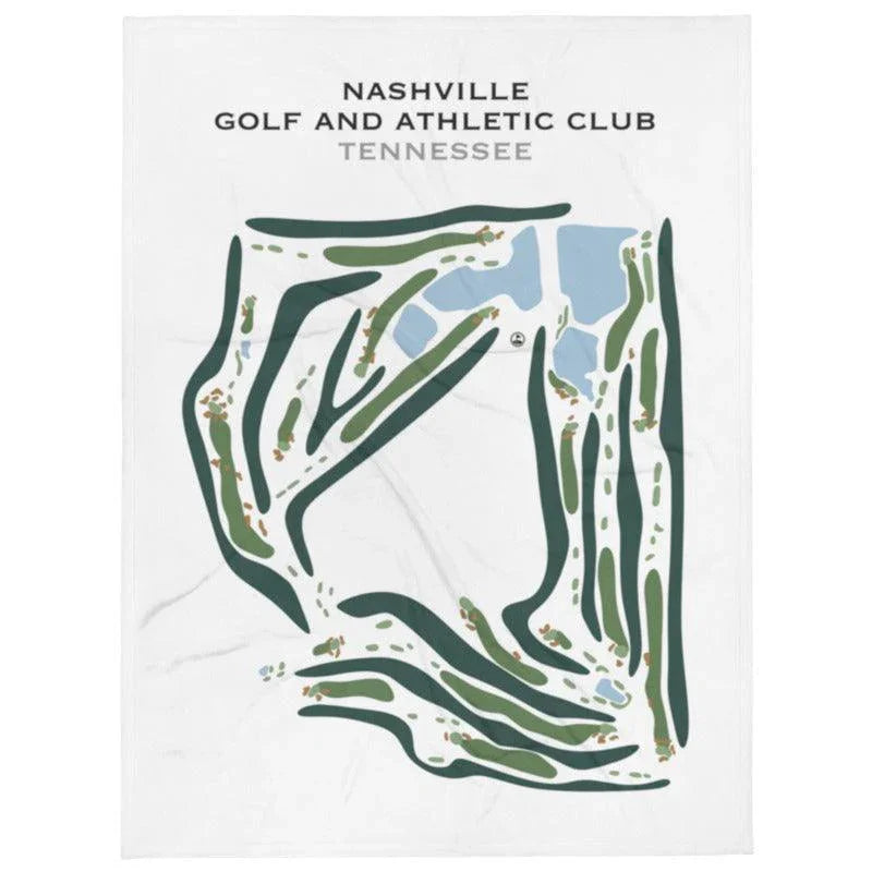 Nashville Golf and Athletic Club, Tennessee Printed Golf Courses