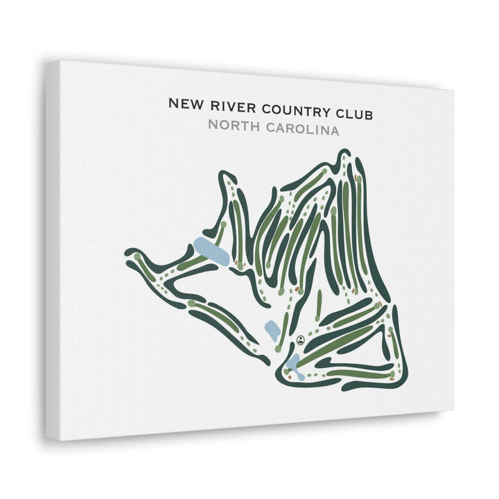 New River Country Club, North Carolina - Printed Golf Courses - Golf Course Prints