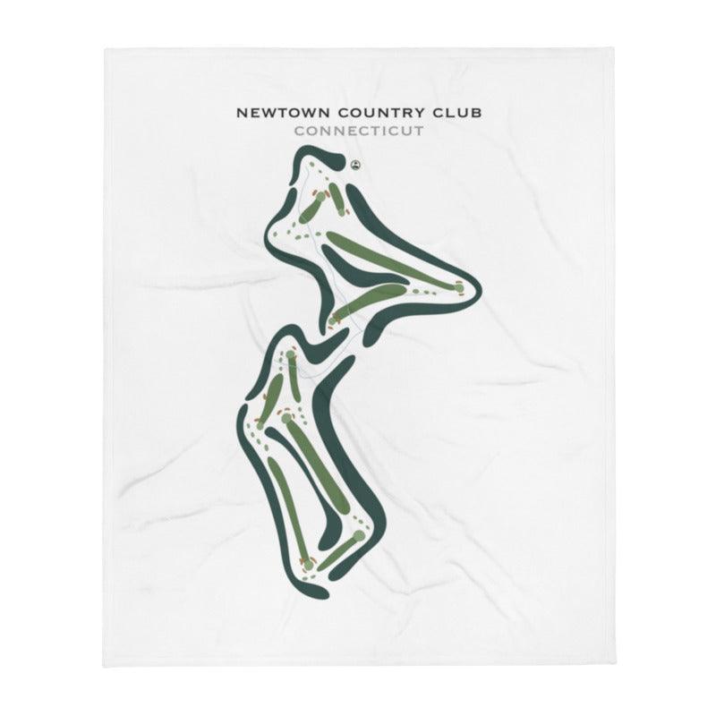 Newtown Country Club, Connecticut - Printed Golf Courses - Golf Course Prints