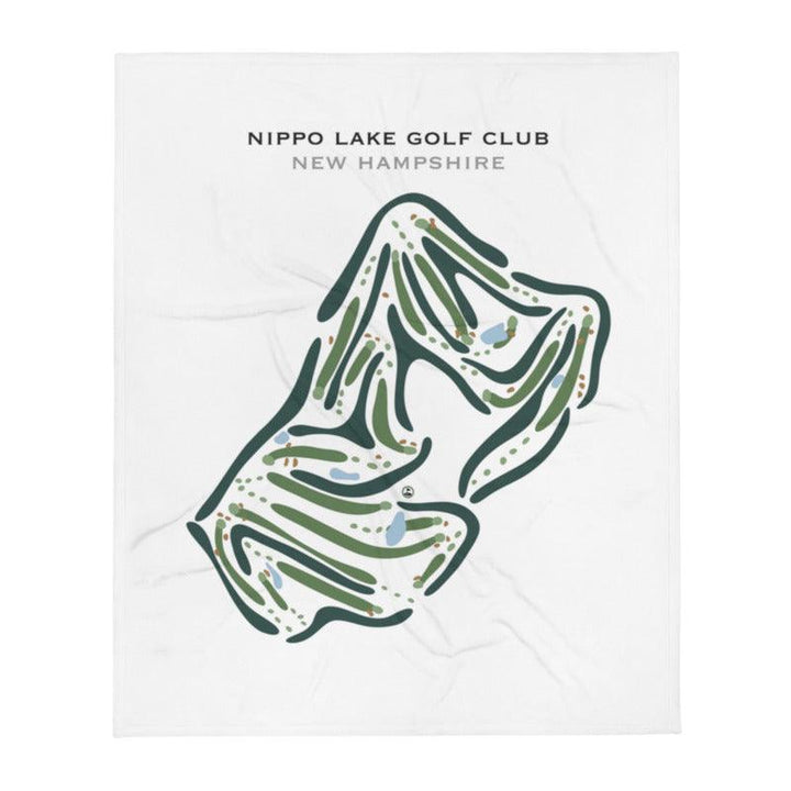Nippo Lake Golf Club, New Hampshire - Printed Golf Courses - Golf Course Prints
