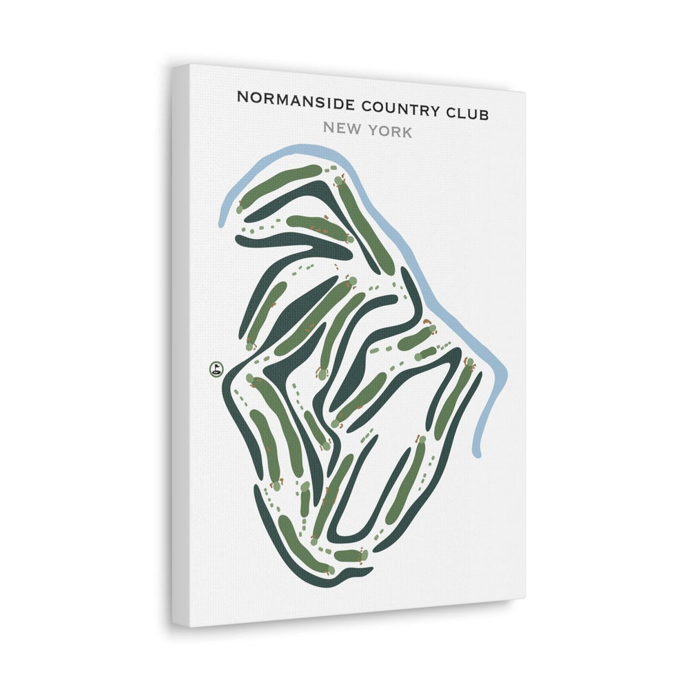 Normanside Country Club, New York - Printed Golf Courses - Golf Course Prints