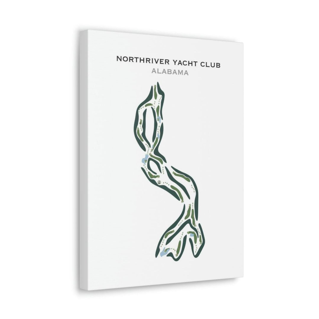 NorthRiver Yacht Club, Alabama - Printed Golf Courses - Golf Course Prints
