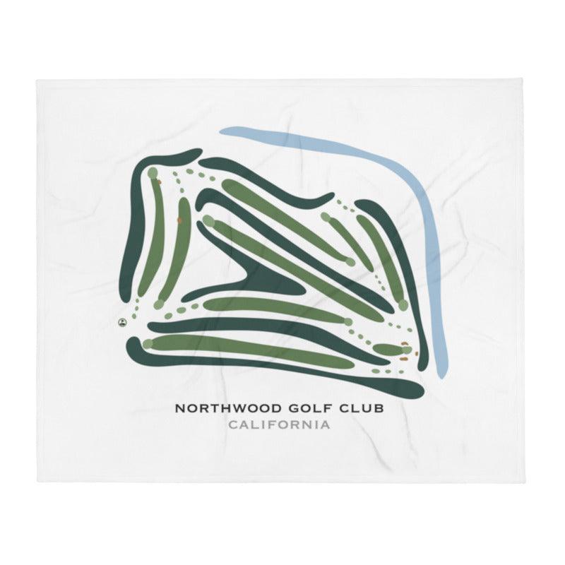 Northwood Golf Club, California - Printed Golf Courses - Golf Course Prints