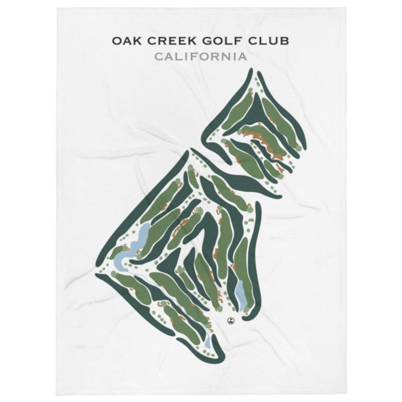 Oak Creek Golf Club, California - Printed Golf Courses - Golf Course Prints