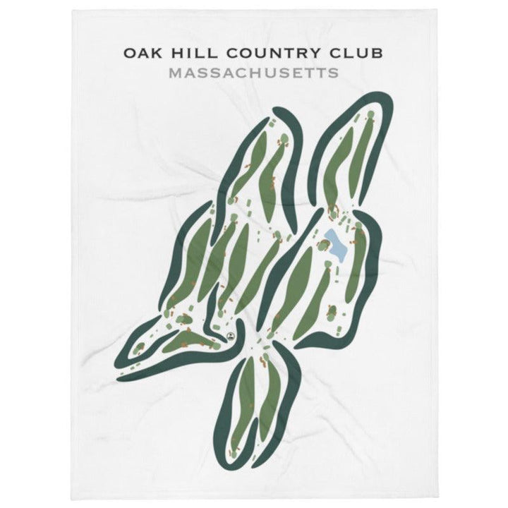 Oak Hill Country Club, Massachusetts - Printed Golf Courses - Golf Course Prints