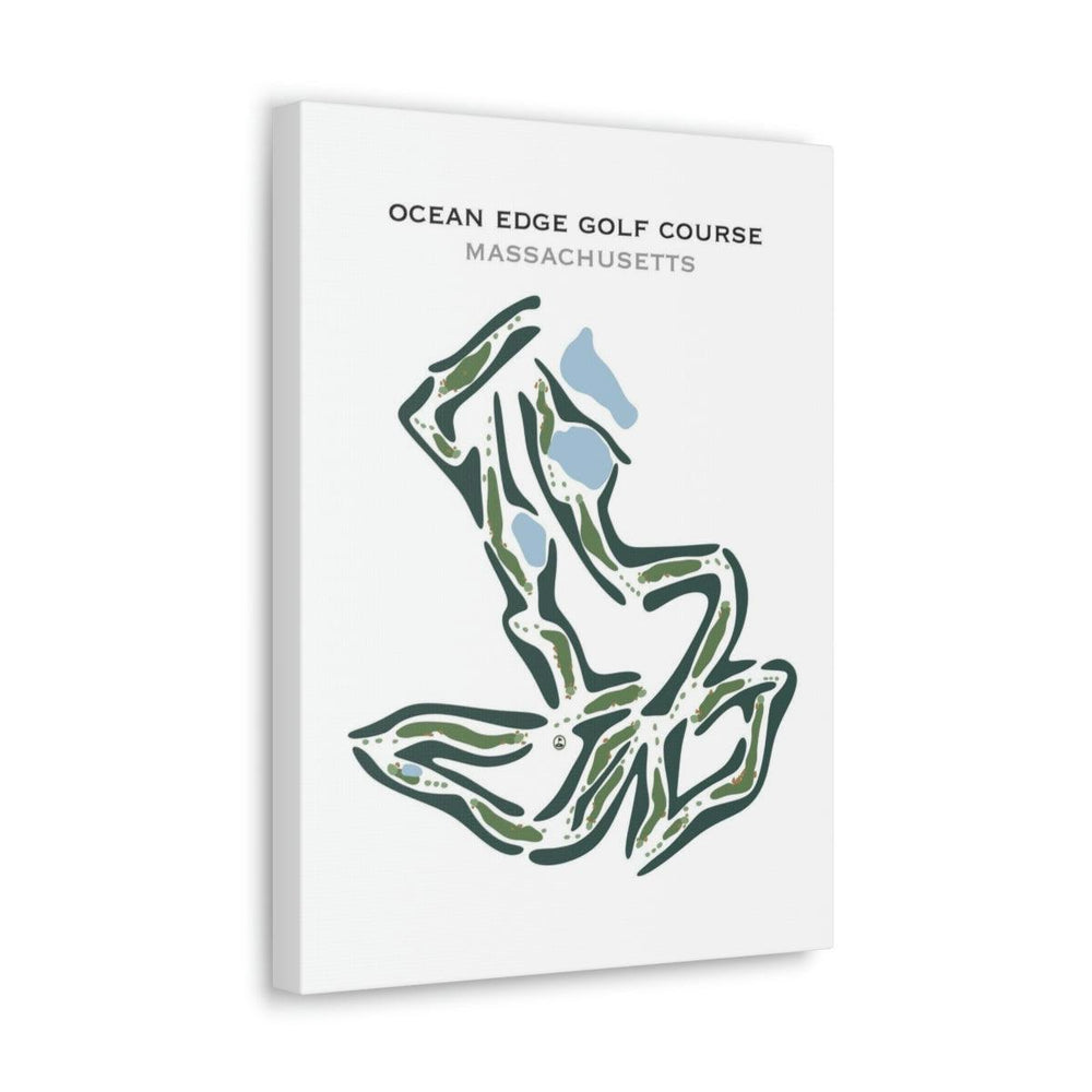 Ocean Edge Golf Course, Massachusetts - Printed Golf Courses - Golf Course Prints