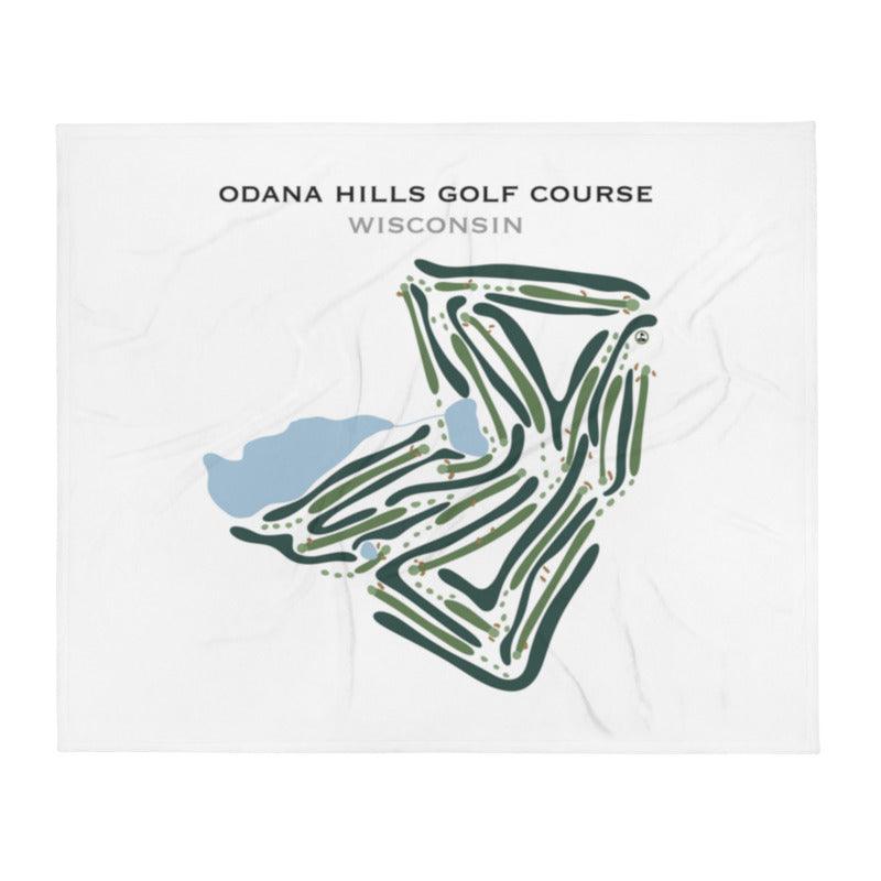 Odana Hills Golf Course, Wisconsin - Printed Golf Courses - Golf Course Prints