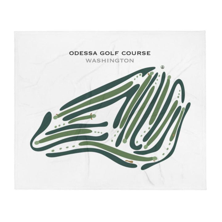 Odessa Golf, Washington - Printed Golf Courses - Golf Course Prints