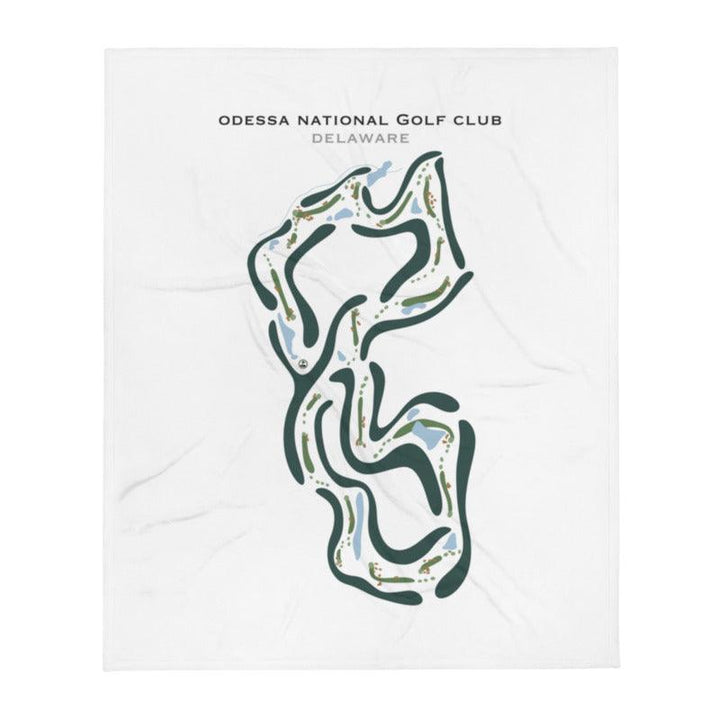 Odessa National Golf Club, Delaware - Printed Golf Courses - Golf Course Prints