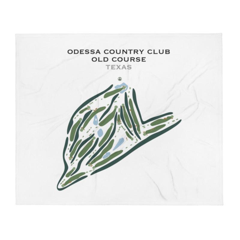 Odessa Country Club Old Course, Texas - Printed Golf Courses - Golf Course Prints