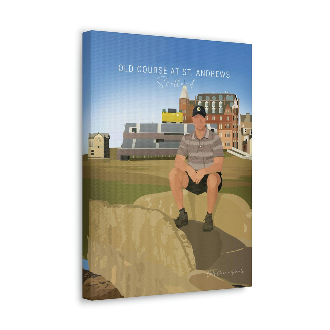 Old Course at St. Andrews, Scotland - Signature Designs - Golf Course Prints