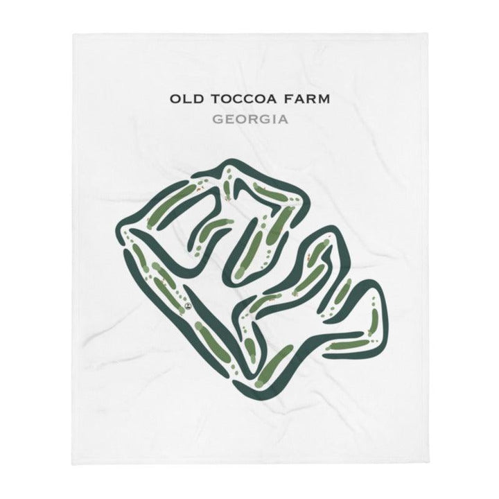 Old Toccoa Farm, Georgia - Printed Golf Courses - Golf Course Prints