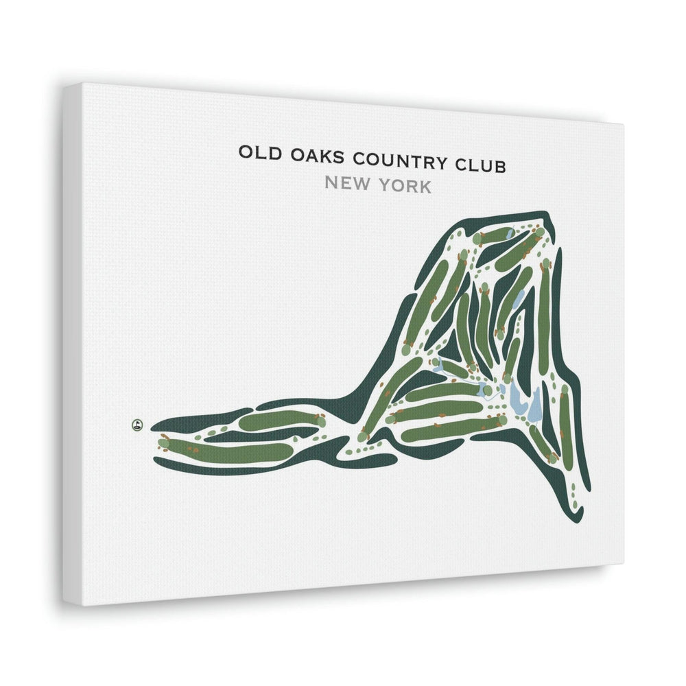 Old Oaks Country Club, New York - Printed Golf Courses - Golf Course Prints