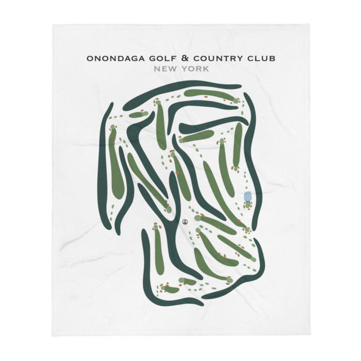 Onondaga Golf & Country Club, New York - Printed Golf Courses - Golf Course Prints