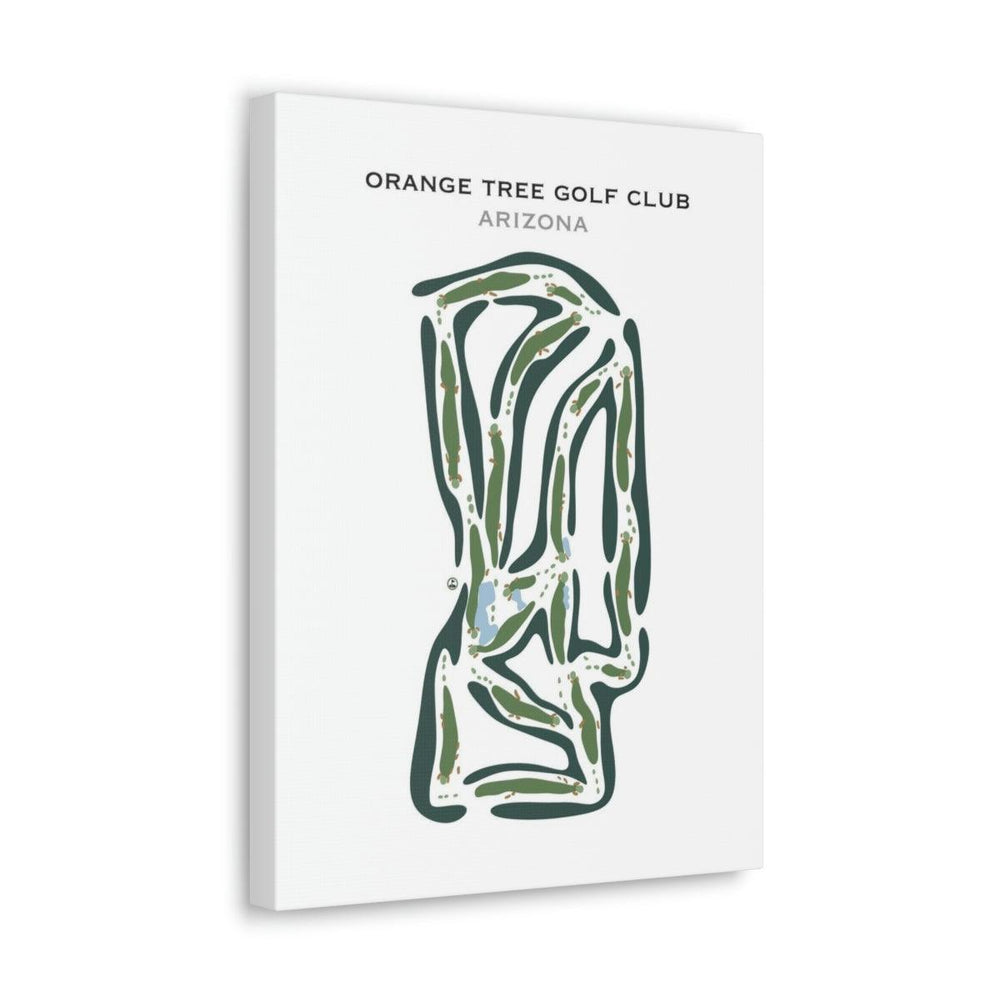 Orange Tree Golf Club, Arizona - Printed Golf Courses - Golf Course Prints