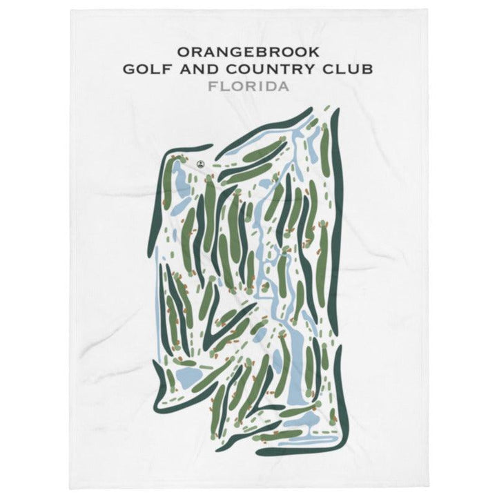 Orangebrook Golf & Country Club, Florida - Printed Golf Courses - Golf Course Prints