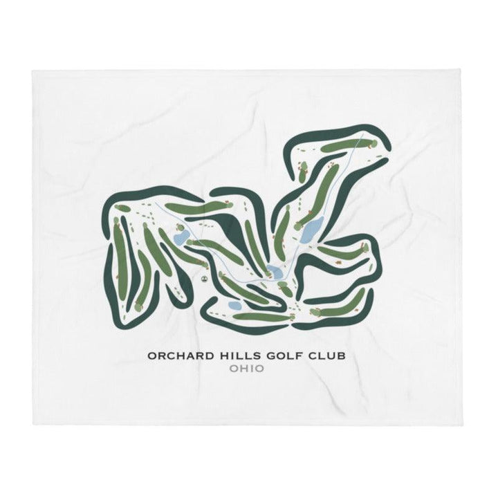 Orchard Hills Golf Club, Ohio - Printed Golf Courses - Golf Course Prints